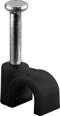 Produktbild von Kabelschelle 4 mm, schwarz Befestigung für Kabel mit Durchmesser bis 4 mm