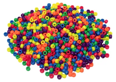 Immagine prodotto di Colourationen - Perline Pony neon 6x9 mm, 1000 pz.
