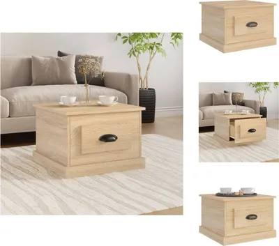 Image de vidaXL Table basse Chêne Sonoma 50x50x35 cm Bois composite - Tables basses
