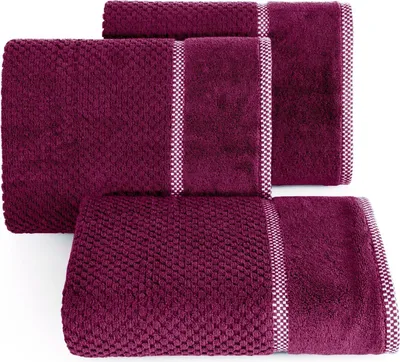 Zdjęcie produktu dla Eurofirany 347412, 70 x 140 cm, Bawełna, Poliester, Różowy, 1 szt.