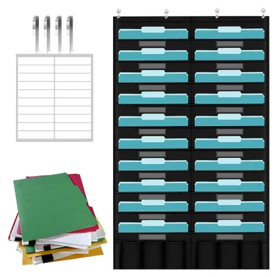 Produktbild von Wand-Organizer – platzsparende Aufbewahrungslösung mit 20 Fächern