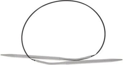 Zdjęcie produktu dla 211260 igły okrągłe ALU 40 cm 4.00 mm szary