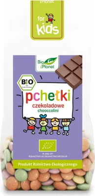 Produktbild von Schokoladenbonbons glutenfrei -Flöhe 100 g - PLANET