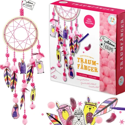 Productafbeelding van Dromenvanger knutselpakket DIY – Creatief knutselset voor kinderen