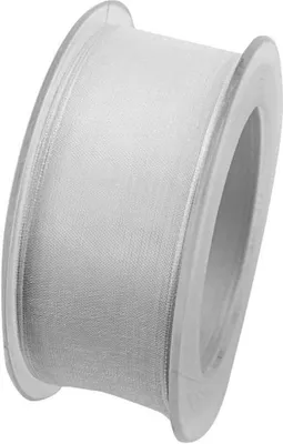 Produktbild von Organzaband mit formstablier Kante 40mm weiß 20m Rolle (1m=0,43EUR) Goldina