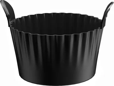 Produktbild von Eierkocher für die Heißluftfritteuse, Silikon-Cupcake-Backförmchen, antihaftbeschichtete Muffinform, wiederverwendbare Auflaufförmchen für Heißluftfritteusen