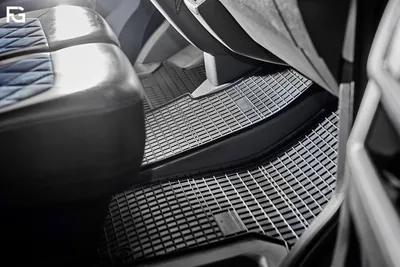 Produktbild von Fußmatten Automatten Vorne Gummi Schwarz für Renault Kangoo III 2021-
