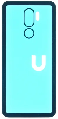 Produktbild von LG G7 LMG710EM Kleber Backcover Gehäuse Rückseite ,Schwarz