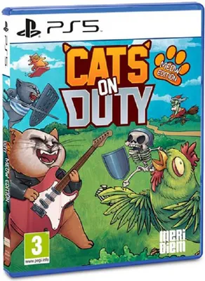 Image de Cats on Duty - Meow Edition PS-5 UK