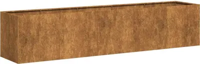 Immagine prodotto di Fioriera Arrugginita 200x40x40 cm in Acciaio Corten