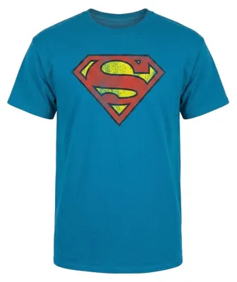 Image de T-shirt Superman - "Supes" - Unie, pour hommes et femmes, modèle TV41230 (XXL), couleur turquoise
