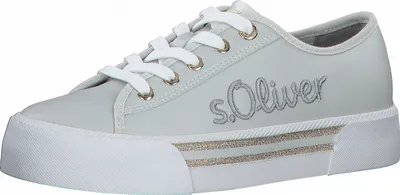 Produktbild von s.Oliver Halbschuhe Plateau Sneaker 5-23678-38 , Größe:39 EU, Farbe:Beige