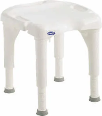 Produktbild von Duschhocker INVACARE I-FIT 9780e mit Ausschnitt, weiß>>>>