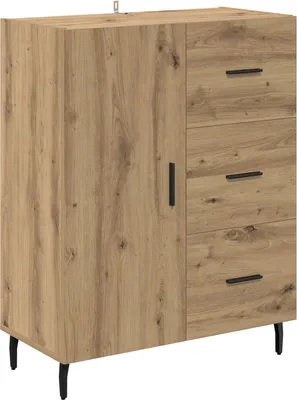 Obrázok produktu pre Servírovacia skriňa so zásuvkou Remeselný dub 69,5 x 34 x 90 cm