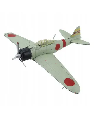 Obrázok produktu pre Piececool 3D puzzle, MITSUBISHI A6M ZERO, Metal, 29 dielikov