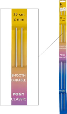 Obrázek produktu pro Jehlice dlouhé - 2 mm, 35 cm délka - Stříbrná