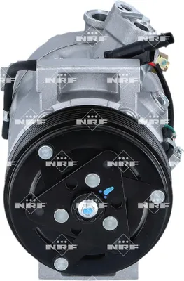 Image de Compresseur Climatisation Poulie à nervures 110mm NRF pour MERCEDES C-KLASSE