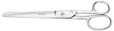 Productafbeelding van WESTCOTT E-30811 00 Schaarsnijder, roestvrijstalen lemmet en stalen handvat, puntig en recht, 25,3 cm