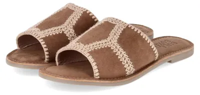 Produktbild von Bullboxer Damen Pantoletten Braun Leder Größe: 37