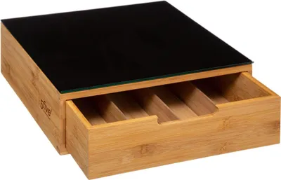 Produktbild von 5 five simply smart - Kapselständer 2 schubladen bambus