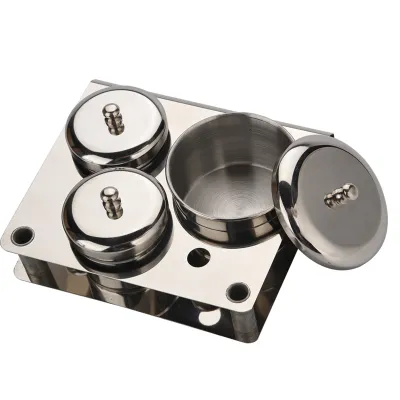 Image de Outils de manucure, boîte de rangement, boîtes de rangement, boîtes en acier inoxydable, boîtes à outils, outils de manucure