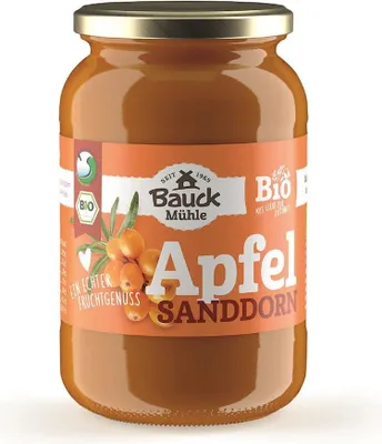 MUS JABŁKO - ROKITNIK BIO 360 g - BAUCK MUHLE