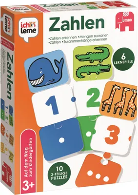 Produktbild von JUMBO SPIELE GMBH Ich Lerne Zahlen 0 0 0