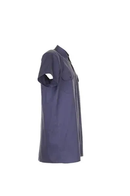 Produktbild von Köperhemd 1/4 Arm Hemden grau Größe 43/44