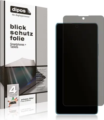 Produktbild von Blickschutzfolie für Xiaomi Redmi 13 5G matt Schutzfolie Folie Display Schutz dipos