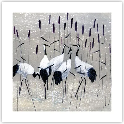 Produktbild von Poster - Poster ohne Rahmen - Vogel Natur Wasser - 40x40 cm - Wand Bild - Wanddeko - Wandbilder - Kunstposter - Wandposter - Bilder - Kunstdruck - Wanddekoration - Wandbild - P2XAC40x40-3687