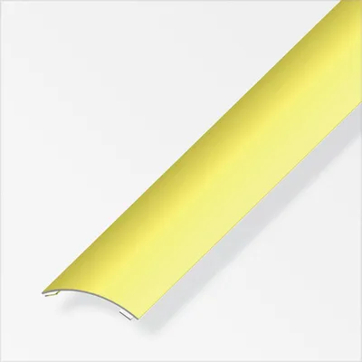 Produktbild von alfer Übergangsprofil 1 m, 37 x 4 mm Messing, roh messing