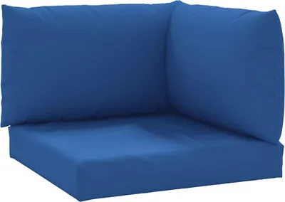 Immagine prodotto di vidaXL Cuscino Pallet 3 pezzi tessuto Oxford blu
