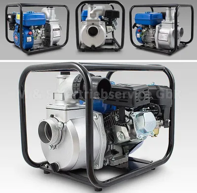 Produktbild von Bituxx Schmutzwasserpumpe 6,5PS, blau, MS-13504