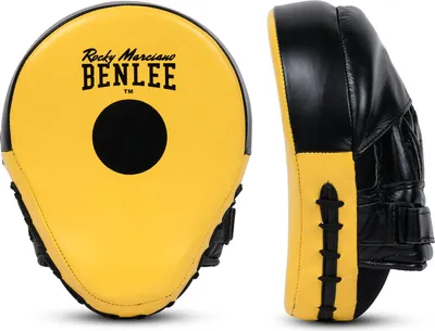 Obrázok produktu pre Handpratzen aus Leder JERSEY JOE Black/Yellow one size BENLEE