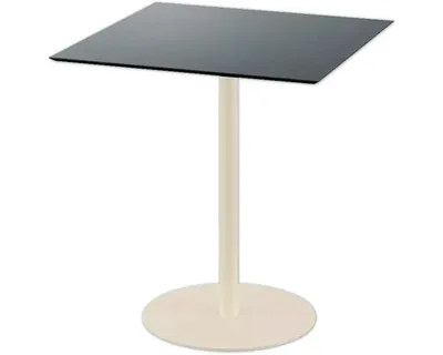 Produktbild von Urban Terrassentisch Sand gestell + Schwarz HPL 70x70 cm