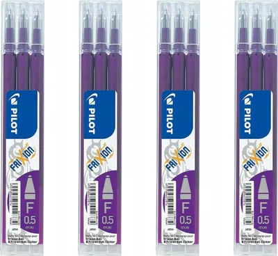 Produktbild von Pilot Frixion Ball Ersatzminen 0.5 violett - 12er-Set
