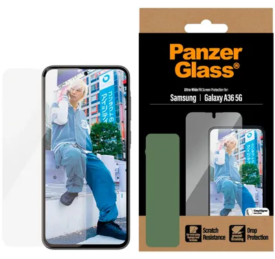 Immagine prodotto di PanzerGlass Ultra-Wide Fit Protezione schermo per Samsung Galaxy A36 - Ultra trasparente