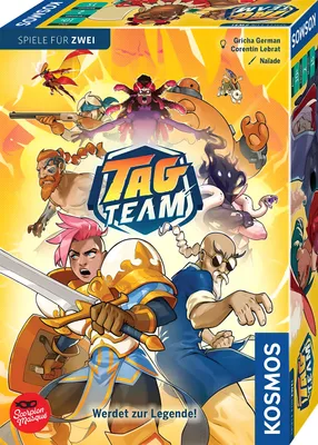 Produktbild von Kosmos Tag Team, Brettspiel, Strategie, 10 Jahr(e), 15 min