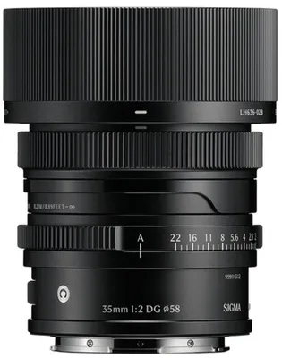 Immagine prodotto di Obiettivo SIGMA 35mm f/2 DG Black Contemporary compatibile con Sony E