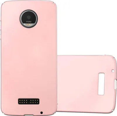 Produktbild von Cadorabo Schutzhülle für Motorola MOTO Z Hülle in Rosa Handyhülle TPU Silikon Etui Cover Case