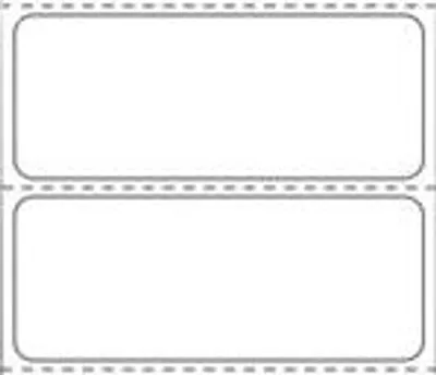 Image de Zebra 3013222-T, Blanc, Etiquettes autocollantes pour l'impression, Papier, thermique direct, Permanent, 5 cm
