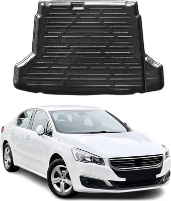 Immagine prodotto di Rivestimento del bagagliaio per Peugeot 508 Access 2010-2018 Gomma TPE Nero