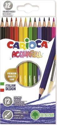 Obrázek produktu pro Pastelky CARIOCA akvarelové Acquarell, 12 ks