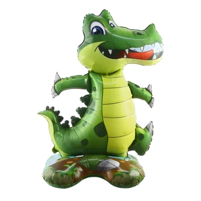 Immagine prodotto di Pallone in foil stand-up 3D, coccodrillo verde circa 60*38 cm