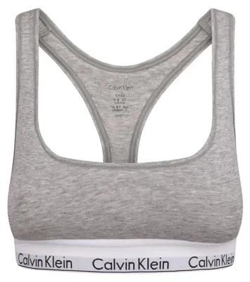 Zdjęcie produktu dla Biustonosz Damski Calvin Klein Sportowy Szary Xs