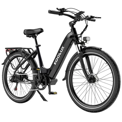 Produktbild von X2 E-Bike 26 Zoll, Elektrofahrrad mit 7-Gang Shimano Nabenschaltung , 65-80km Range, Hinterradmotor 13,5Ah / 48V Akku, Multitalent E-bike holland