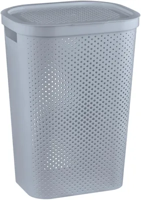 Zdjęcie produktu dla Curver Kosz Na Pranie Bieliznę 60 L Jasny Szary