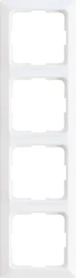 Immagine prodotto di Cornice Legrand, Creo, quadrupla, ultra bianca, 1 pz.