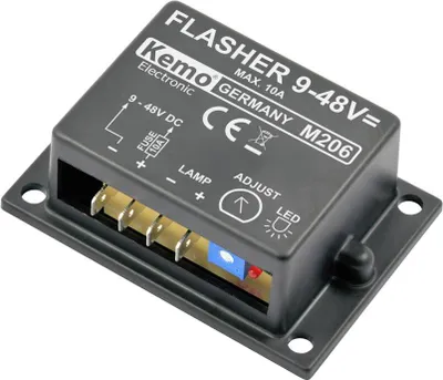 Produktbild von Blinker für LED- oder Glühlampen 9 - 48 V/DC max. 10 A
