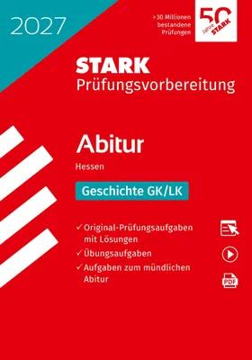 Produktbild von STARK Geschichte GK/LK - Abitur 2027 Hessen - Prüfungsvorbereitung